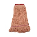 Boardwalk 5 in Looped-End Wet Mop, Orange, Cotton/Synthetic, PK12, BWK503OR BWK503OR